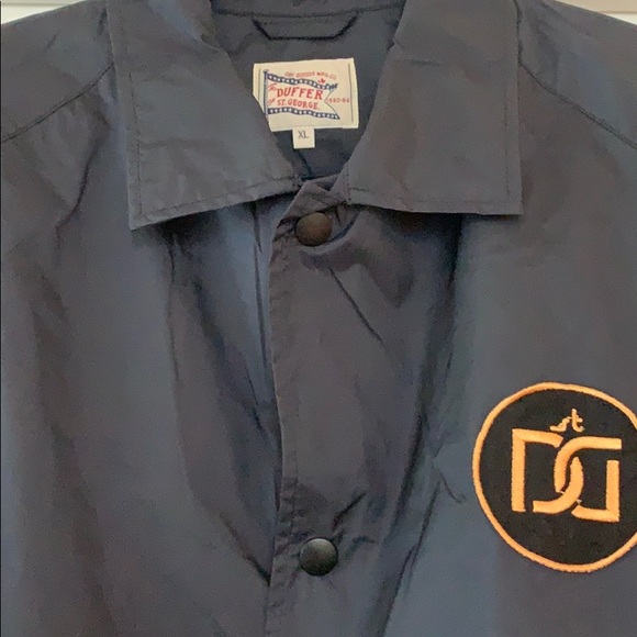 Duffer St George Navy Blue Jacket - Picture 3 of 6